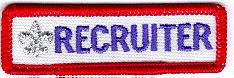 The Scout Recruiter Patch
